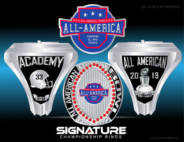 Michael Quartey Esq. All-America 2019 Championship Ring