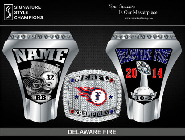 Delaware Fire Championship Ring
