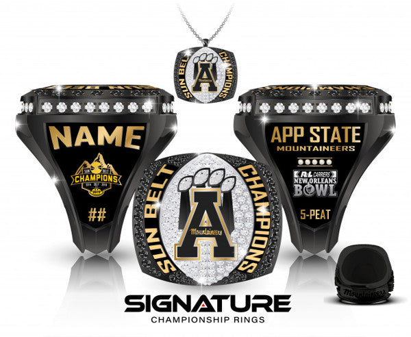 Appalachian State University Administration Championship Ring