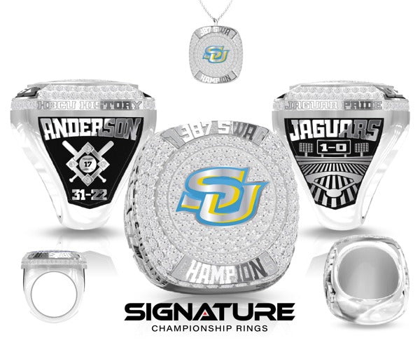 1987 Southern University SWAC Championship Rings