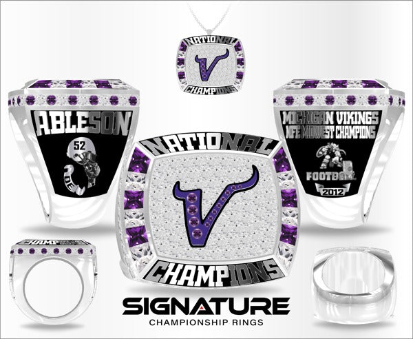 Michigan Vikings Football - Charly Collins