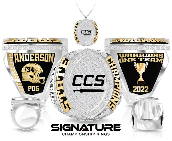 Cherokee Christian Schools Championship Rings
