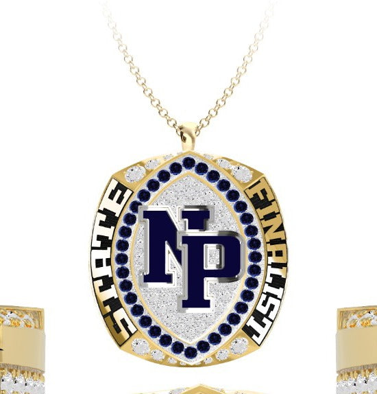 New Prairie High School Football 2022 Pendant