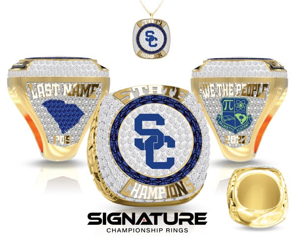 Palmetto Academy Football 2022 Championship Ring