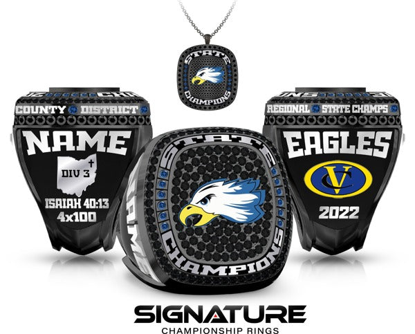 Valley Christian High School Track &amp; Field -Men's 2022 Championship Ring