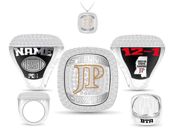 Jackson Prep OSR Football 2022 Championship Ring