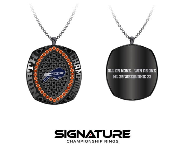 Mountain Lakes High School Football 2022 Pendant