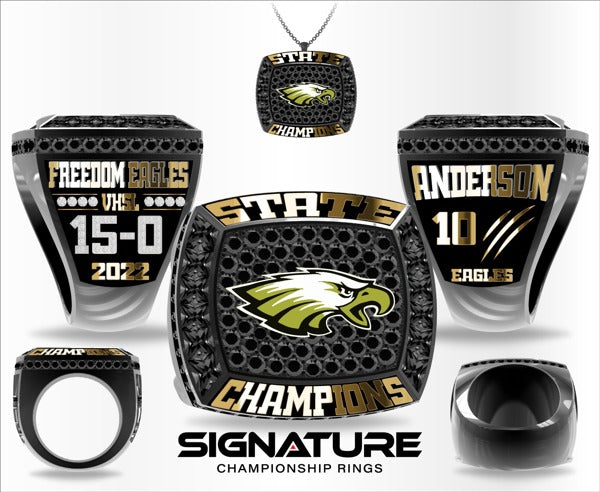 Freedom High School Football 2022 Championship Ring