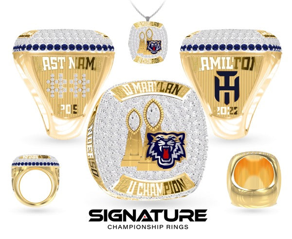 HAMILTON TIGERS Football 2022 Championship Ring