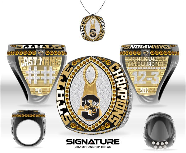 Starkville High School Football 2022 Championship Ring