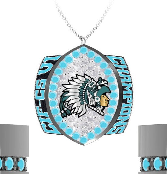 Mendota High School Football 2022 Pendant