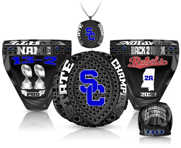 Scott Central High School OSR Football 2022 Championship Ring