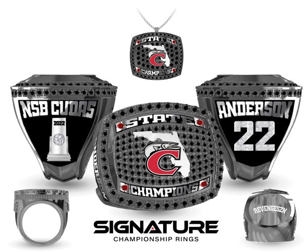 New Smyrna Beach High School Track &amp; Field -Women's 2022 Championship Ring