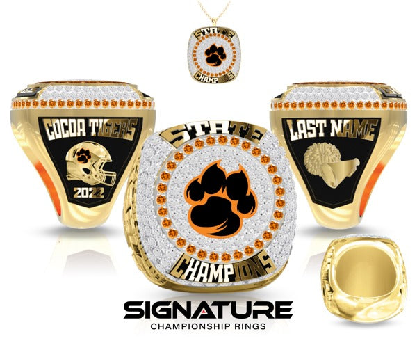 Cocoa High School Cheer 2022 Championship Ring