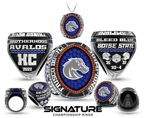 Boise State University Football 2022 Championship Ring
