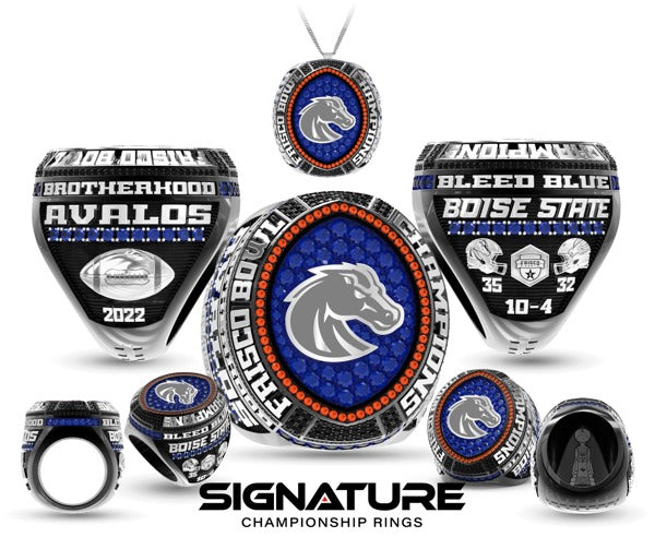 Boise State University Football 2022 Championship Ring