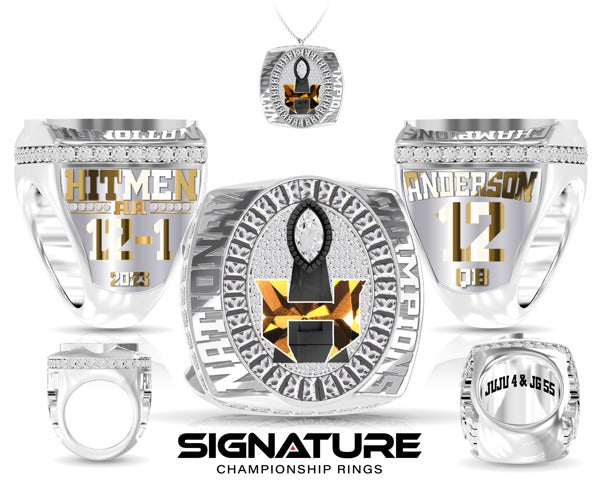 Haverhill Hitmen Football 2023 Championship Ring