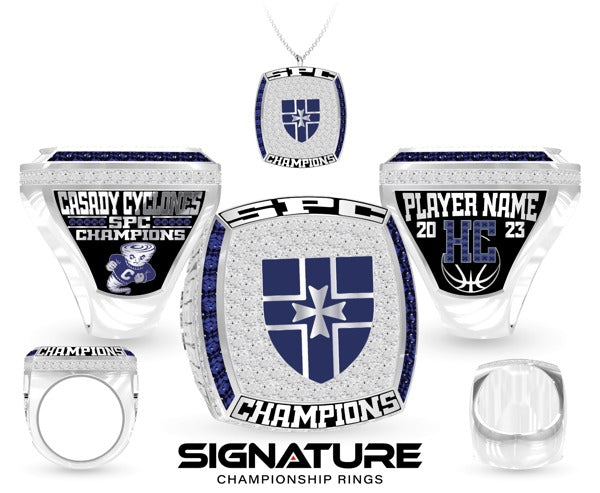 Casady School Basketball -Men's 2023 Championship Ring