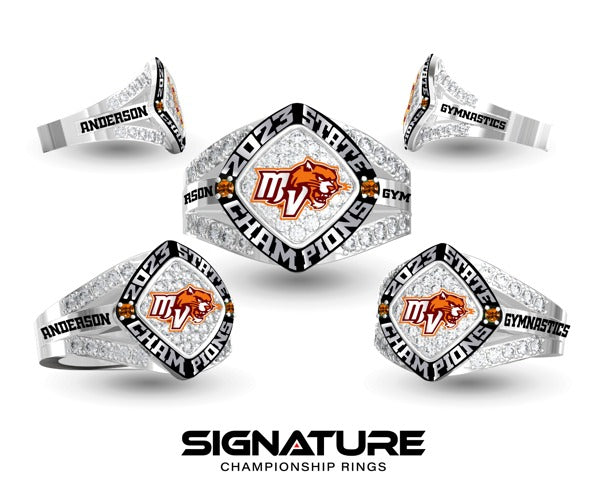 Mountain View High School Gymnastics -Women's 2023 Fashion Ring