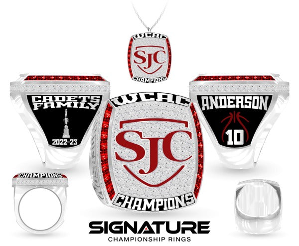 Saint John's College High School Basketball -Men's 2023 Championship Ring