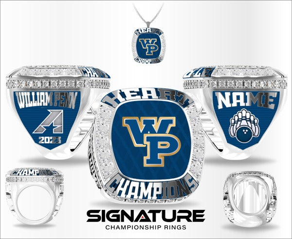 William Penn University Bowling 2023 Championship Ring