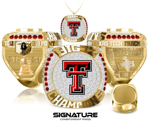 Texas Tech University Track & Field -Men's 2023 Championship Ring