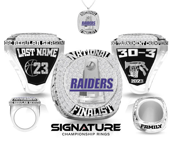 University of Mount Union Basketball - Player Ring