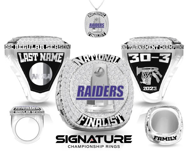 University of Mount Union Basketball - Coach/Admin Ring