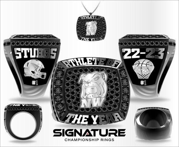 New Way Academy Stubbs Athlete of The Year 22-23 Championship Ring