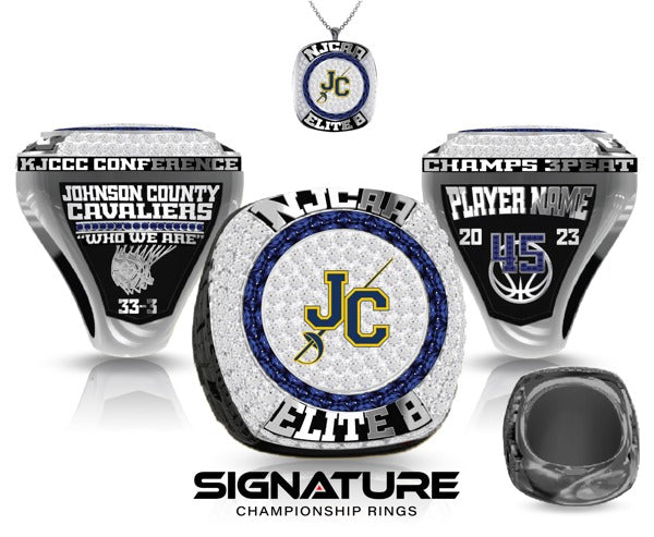 Johnson County Community College Basketball -Women's 2023 Championship Ring
