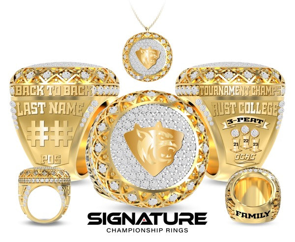 Rust College Basketball -Women's 2023 Championship Ring