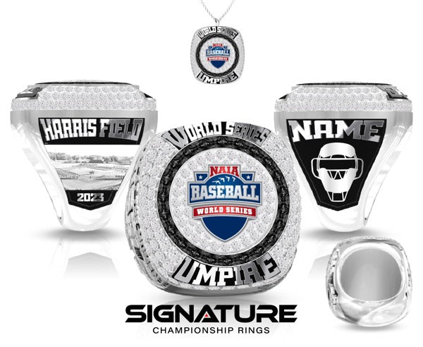NAIA World Series 2023 Umpire Championship Ring #1