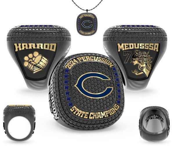 Columbia High School OSR Percussion 2024 Championship Ring