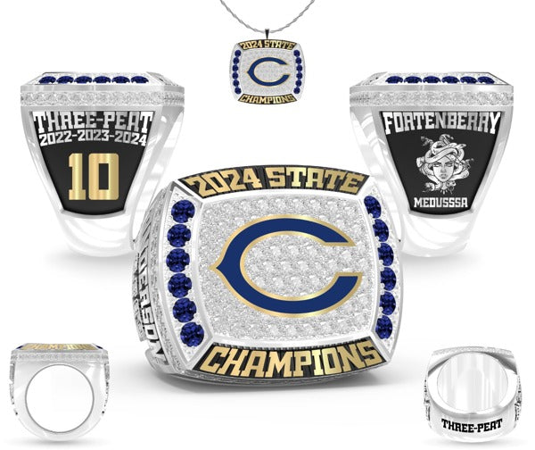 Columbia High School OSR Band 2024 Championship Ring