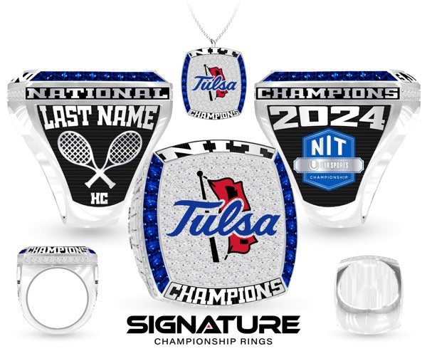 University of Tulsa Tennis -Men's 2024 Championship Ring