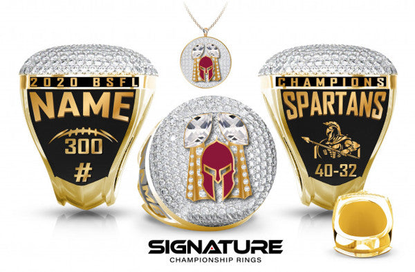 300 Spartans Championship Ring