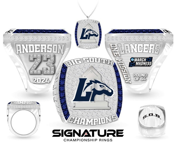 Longwood University Basketball -Men's 2024 Championship Ring