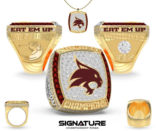 Texas State University Golf -Women's 2024 Championship Ring