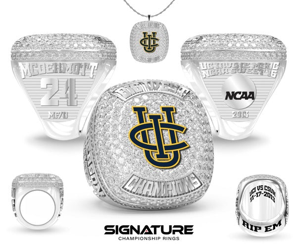 University of California at Irvine Soccer -Men's 2013 Championship Ring