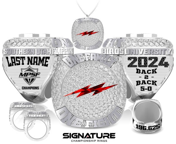Southern Utah University Gymnastics -Women's 2024 Championship Ring