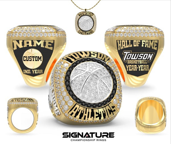 Towson University Hall of Fame 2025 Championship Ring