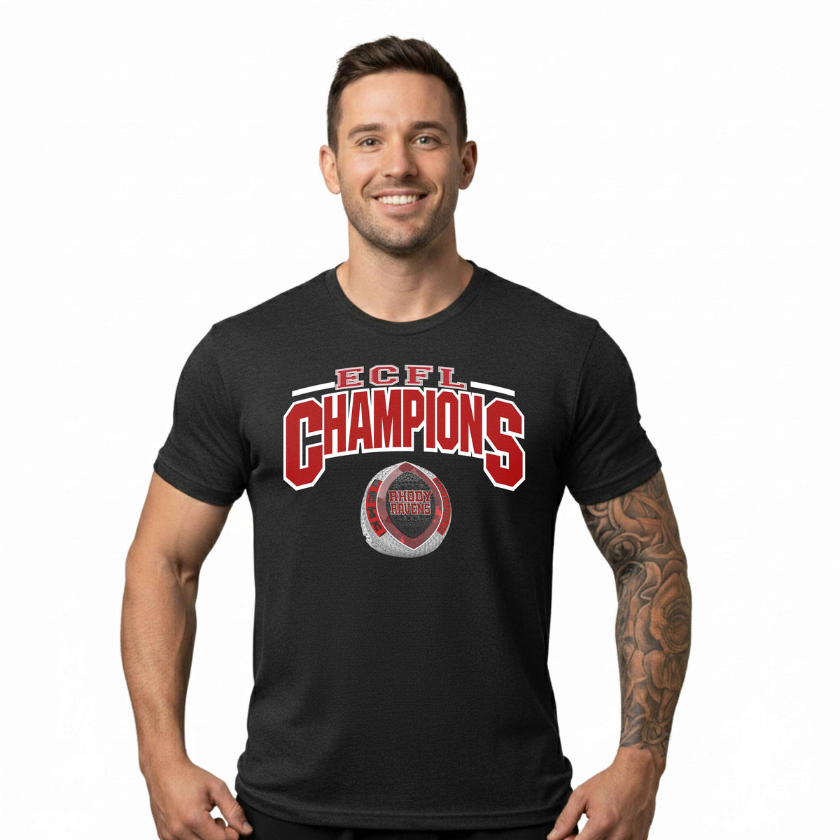 Rhody Ravens Football 2025 Unisex t-shirt