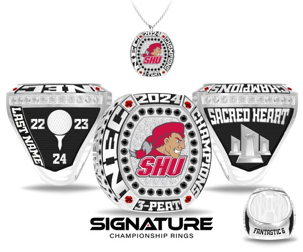 Sacred Heart University Golf -Women's 2024 Championship Ring