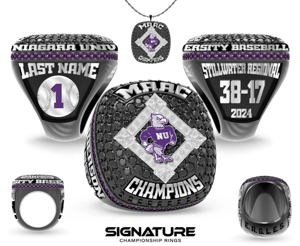 Niagara University Baseball 2024 Championship Ring