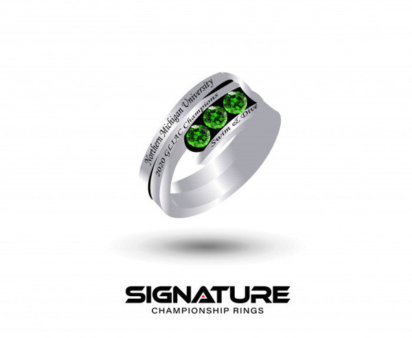 Northern Michigan University 2020 Championship Fashion Ring