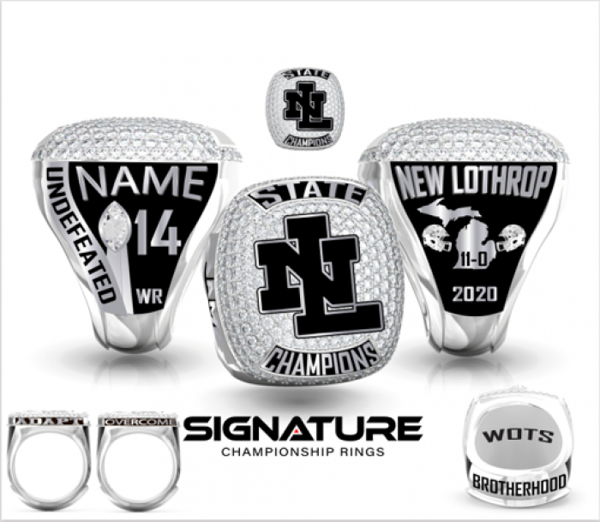 New Lothrop High School Championship Ring