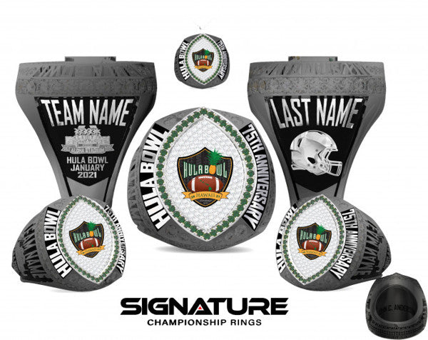 Hula Bowl Championship Ring