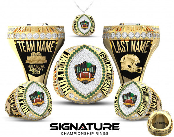 Hula Bowl Championship Ring