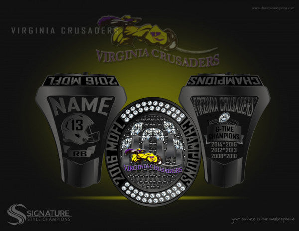 Virginia Crusaders Championship Ring