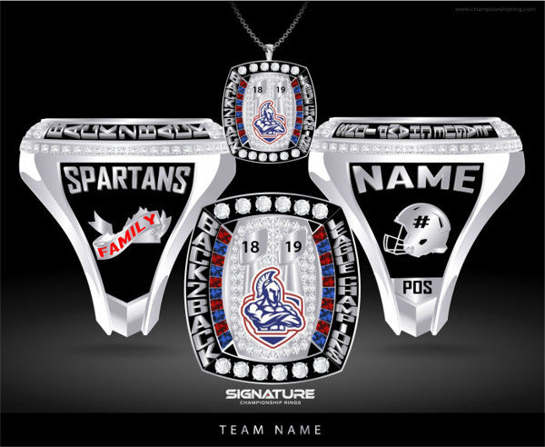 Kentucky Spartans Football Championship Ring